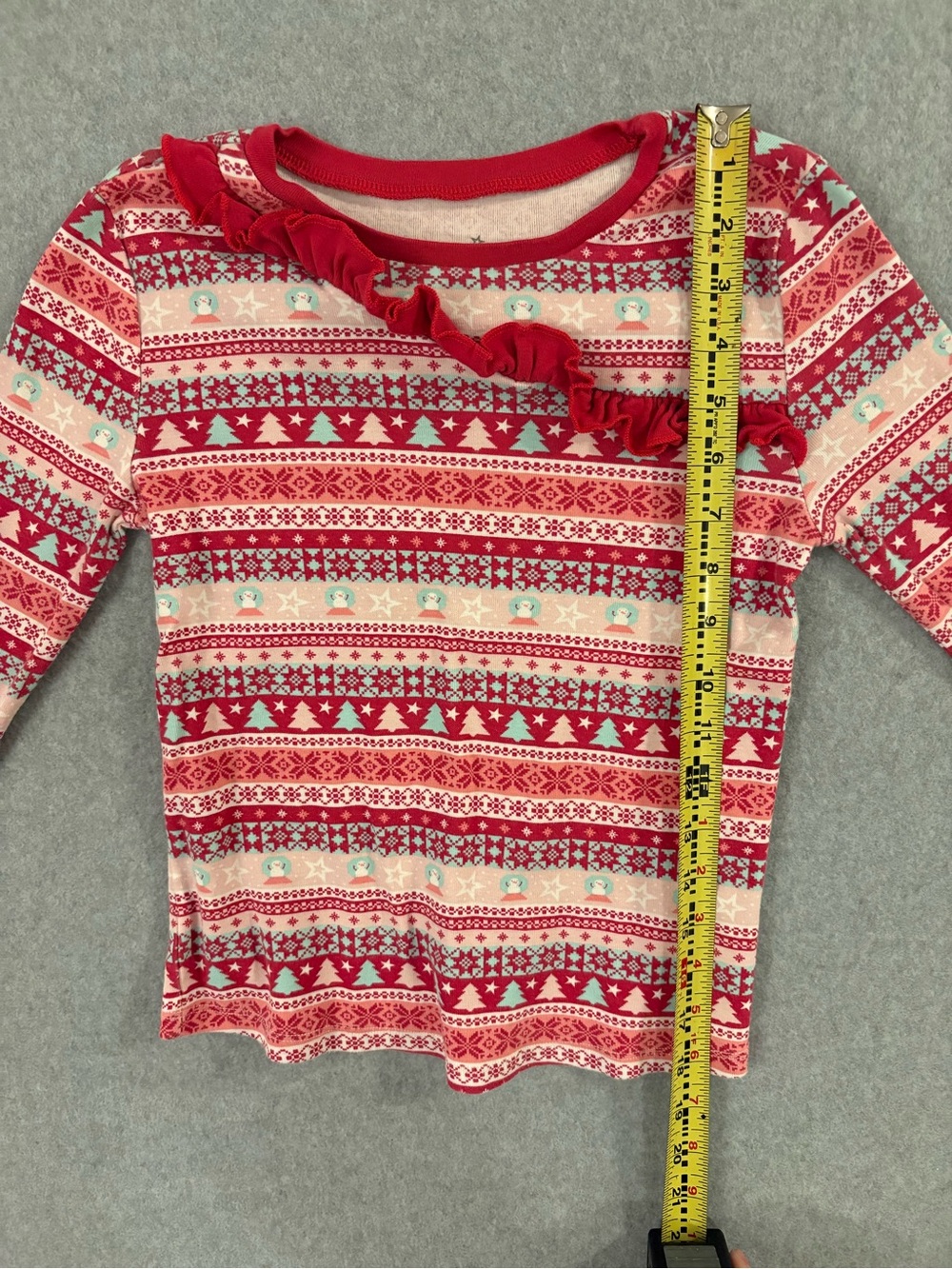 American Girl Berry Merry Christmas Pajama Set Girls Size 10 Holiday PJs - Picture 3 of 9